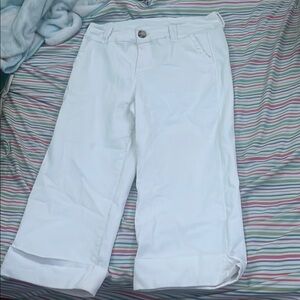 Maurices White Capris